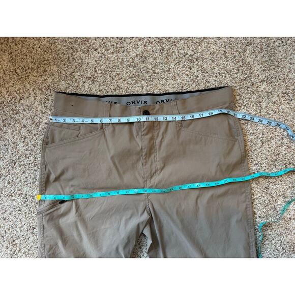 ORVIS Men's Jeans/Pants size 40X30, Lightweight; Performance material. Quick Dry - Picture 4 of 10
